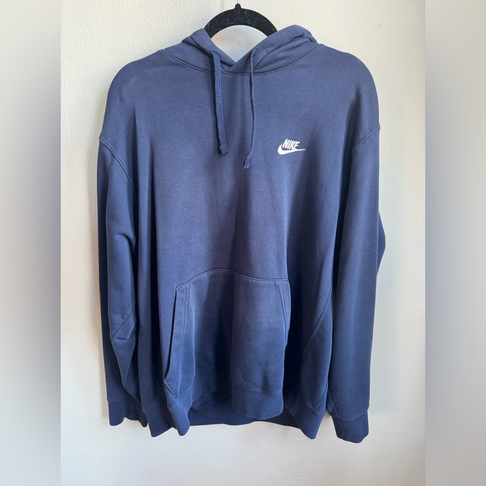 Navy Blue XL Nike hoodie